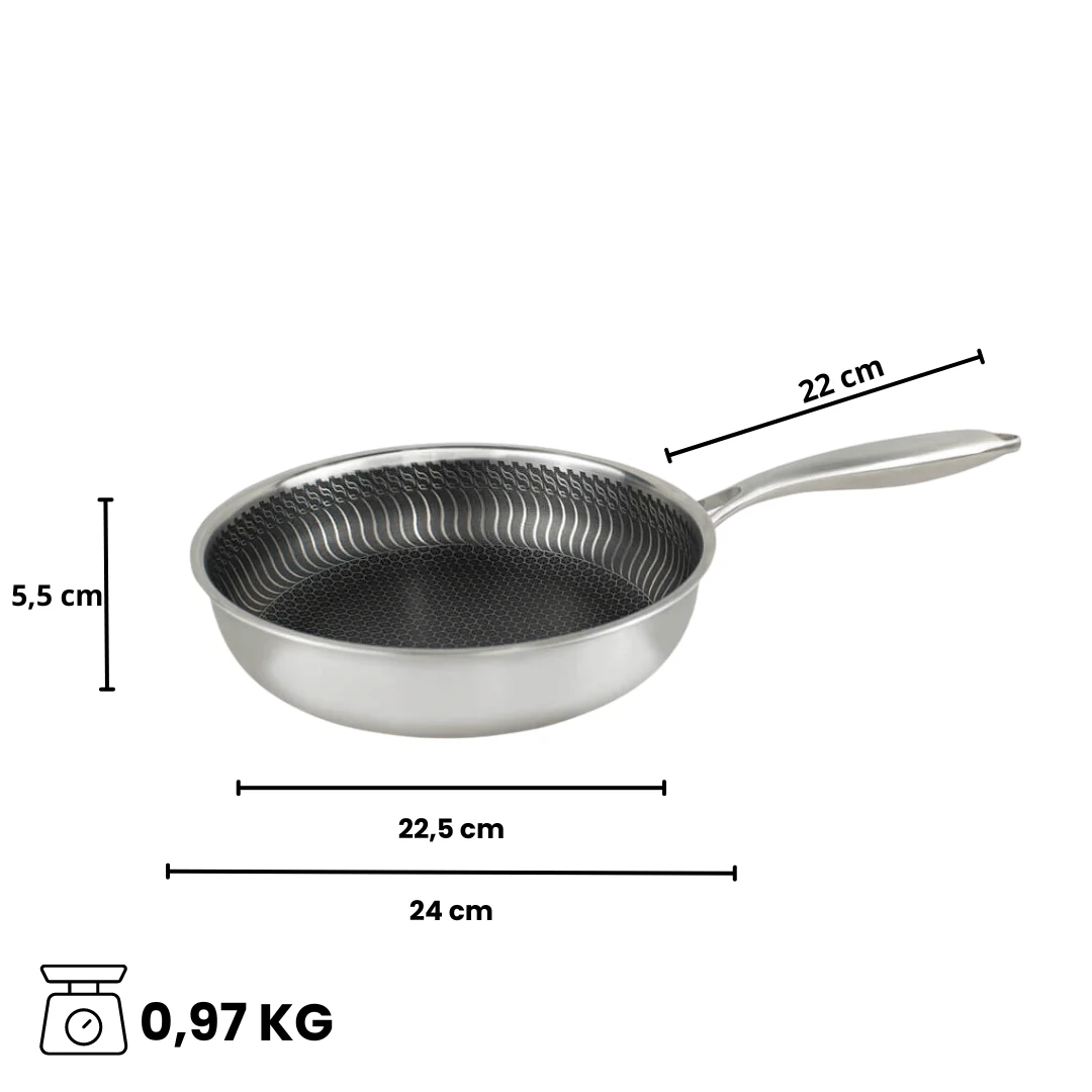 Honey Koekenpan 24 cm - Image 9