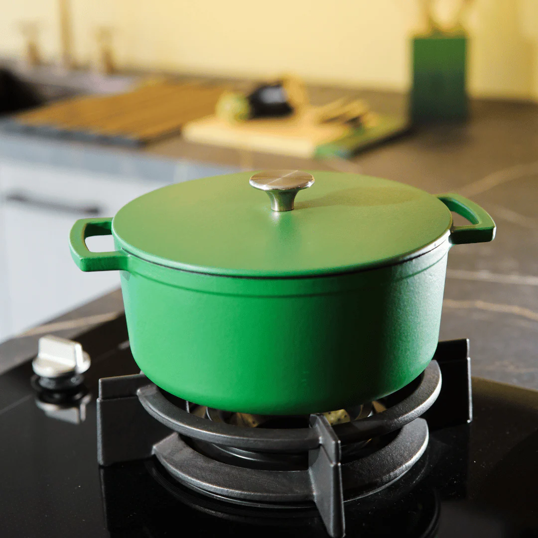 Go Green Gietijzeren Braadpan 24 cm - 4 liter - Image 4