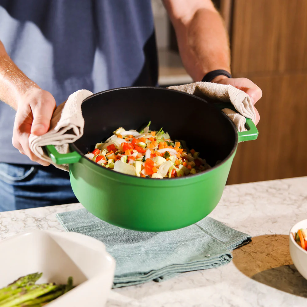 Go Green Gietijzeren Braadpan 24 cm - 4 liter - Image 8