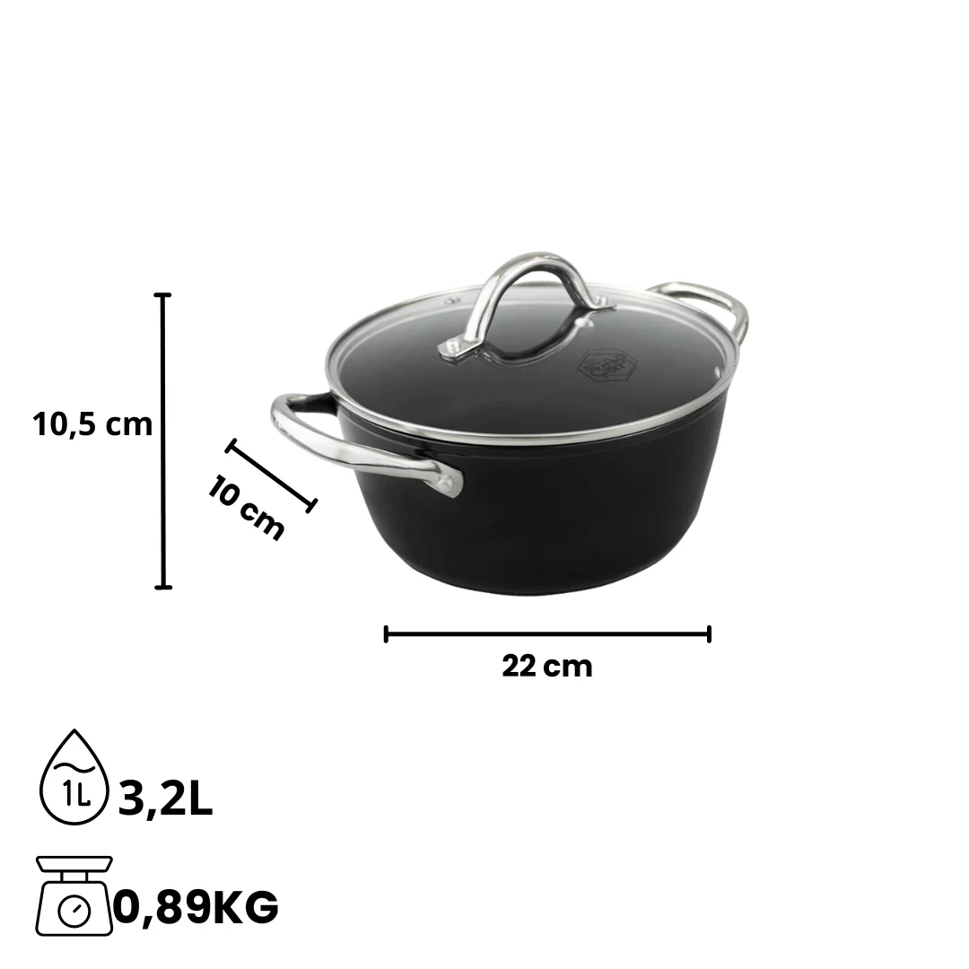 Signature Kookpan met deksel 22 cm - Image 6