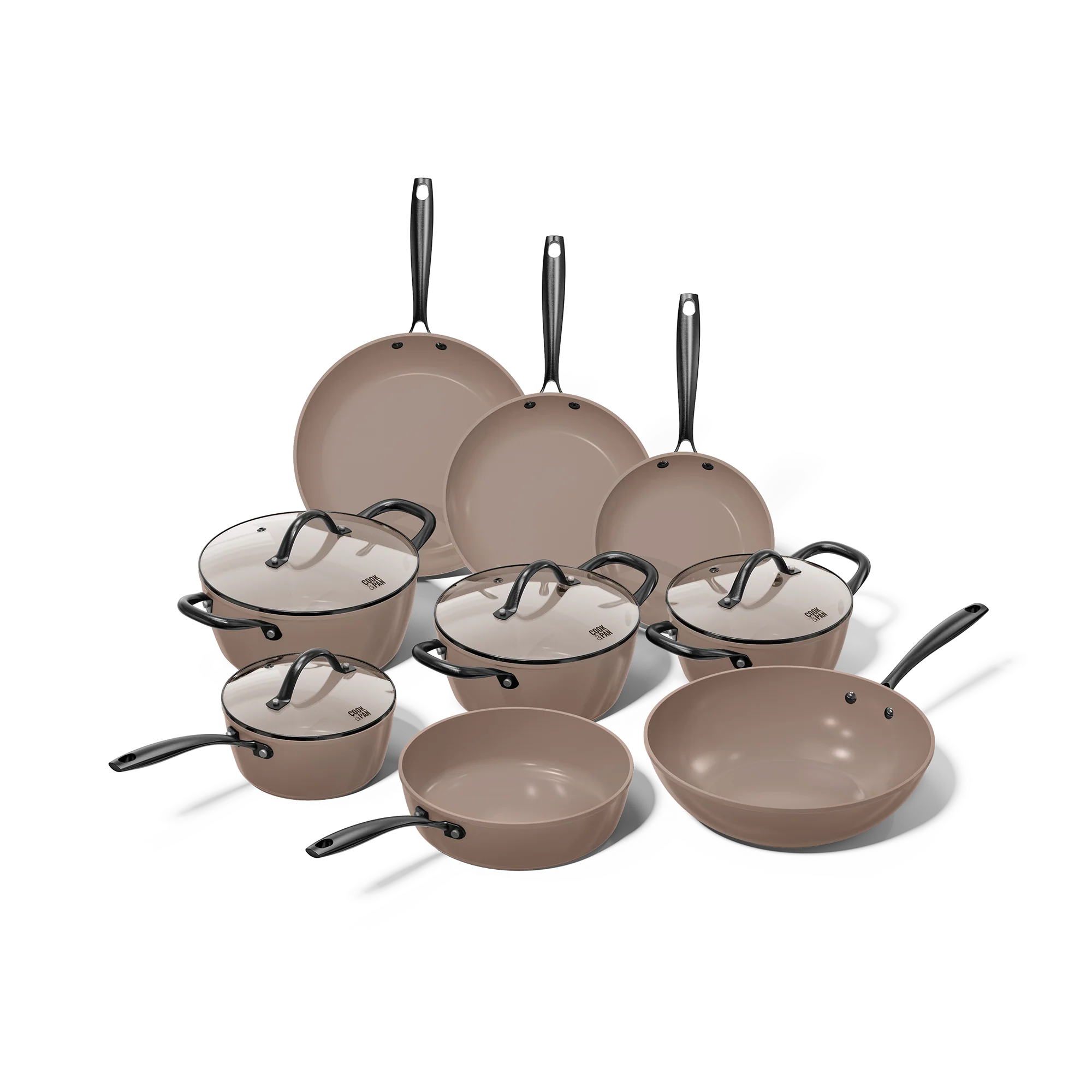 Taupe of Mind Pannenset 9-delig